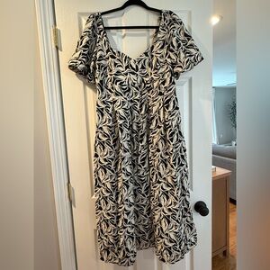 Floral Midi Dress A New Day